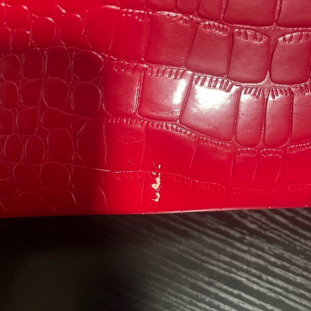 Stradivarius Red handbag with adjustable strap - Picture 5 of 6